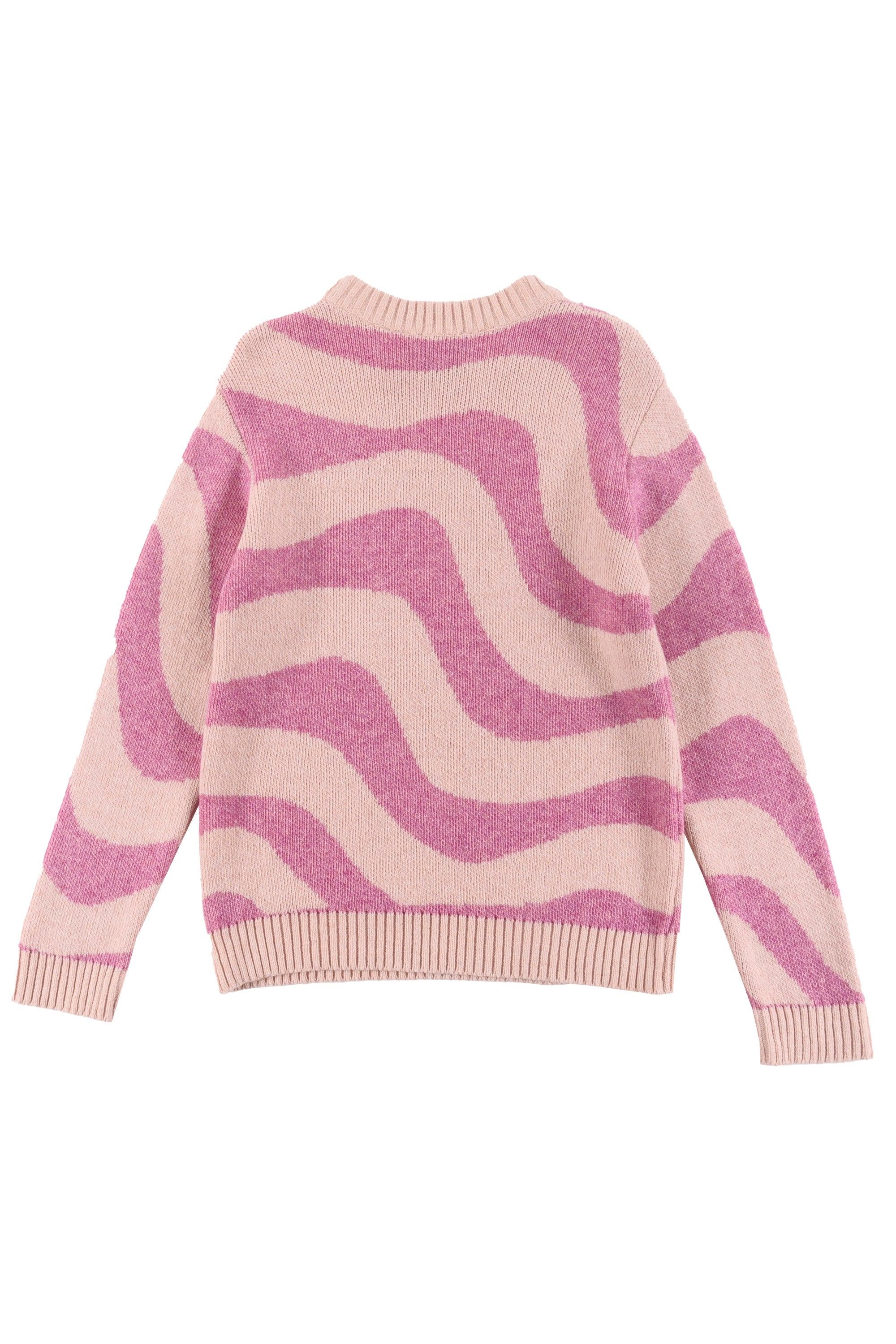 LOUD APPAREL "COOKIES" LOGO TAPE WAVE SWEATER TOP