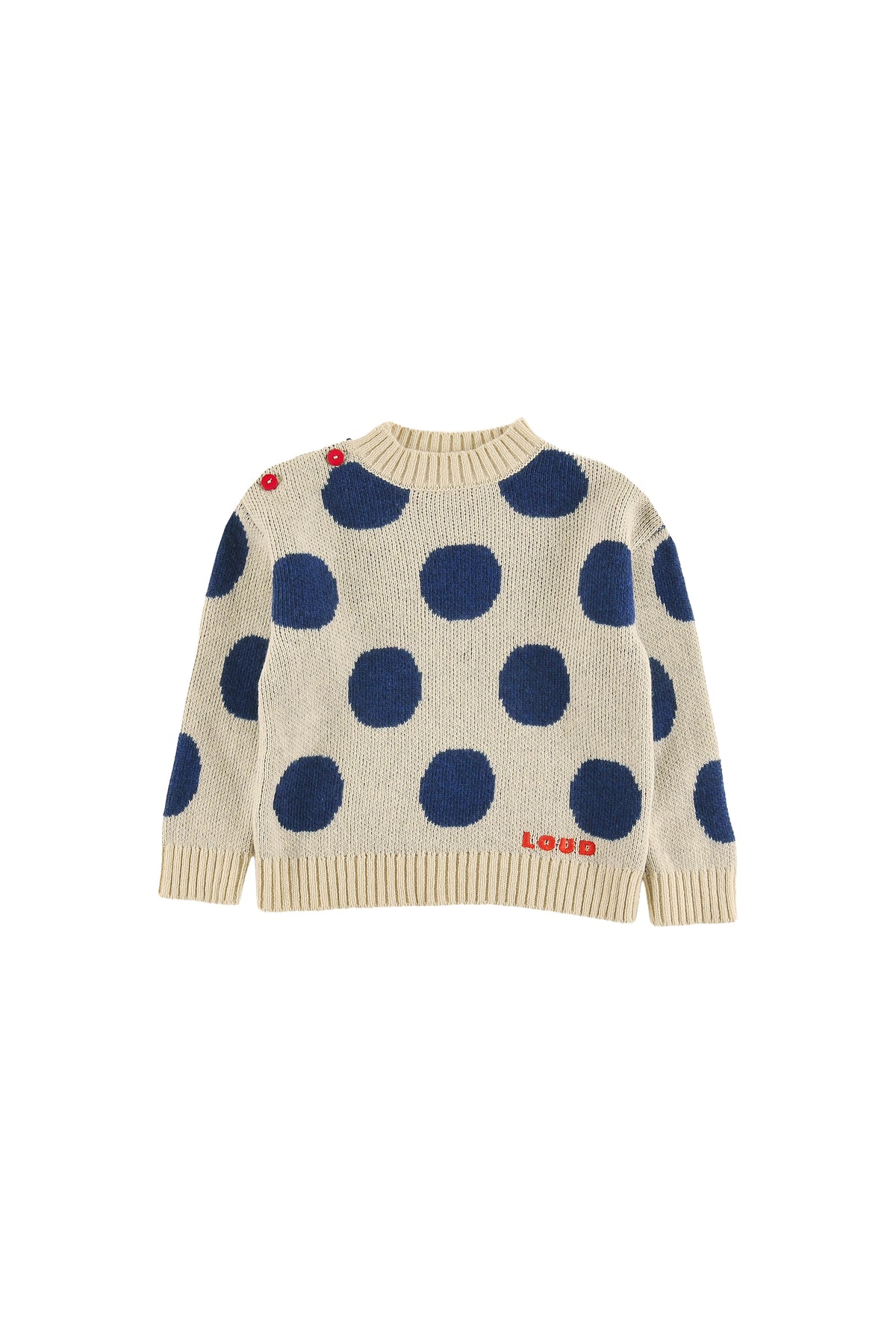 LOUD APPAREL "VAL D'ISERE" POLKA DOT SWEATER