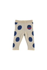 LOUD APPAREL 2PC "KLOSTERS" POLKA DOT BOTTOM FRINGED TOP WITH "DOLOMITES" LEGGINGS