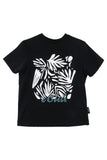 LOUD APPAREL ABSTRACT FLORAL PRINT T-SHIRT