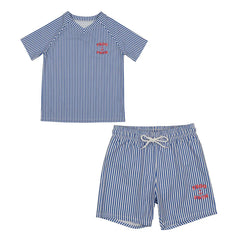 FROO STYLE 2PC JETT STRIPED SWIM SET