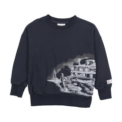 BOPOP SAILBOAT GRAPHIC SWEATSHIRT