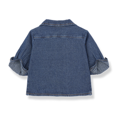 1+IN THE FAMILY DENIM POCKET SHIRT