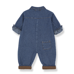 1+IN THE FAMILY DENIM OVERALL