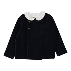 ANALOGIE 2PC VELVET BLAZER AND SHORTS SET