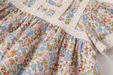 NOU NELLE VINTAGE LACED FLORAL DRESS