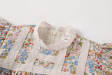 NOU NELLE VINTAGE LACED FLORAL DRESS