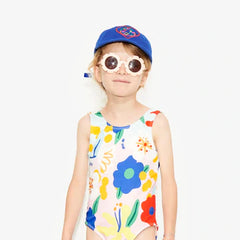 WORLD OF POP FLOWER POWER FLOWER PRINT BATHING SUIT