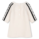 MARC JACOBS LOGO TRIM KNIT DRESS