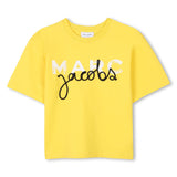 MARC JACOBS SHORT SLEEVE TEE SHIRT WITH MARC JACOBS LOGO
