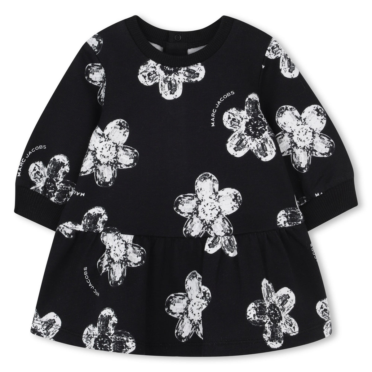 MARC JACOBS LONG SLEEVE FLOWER PRINT DRESS