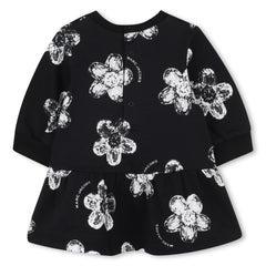 MARC JACOBS LONG SLEEVE FLOWER PRINT DRESS