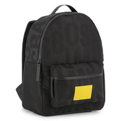 MARC JACOBS BOX LOGO PRINT BOOKBAG