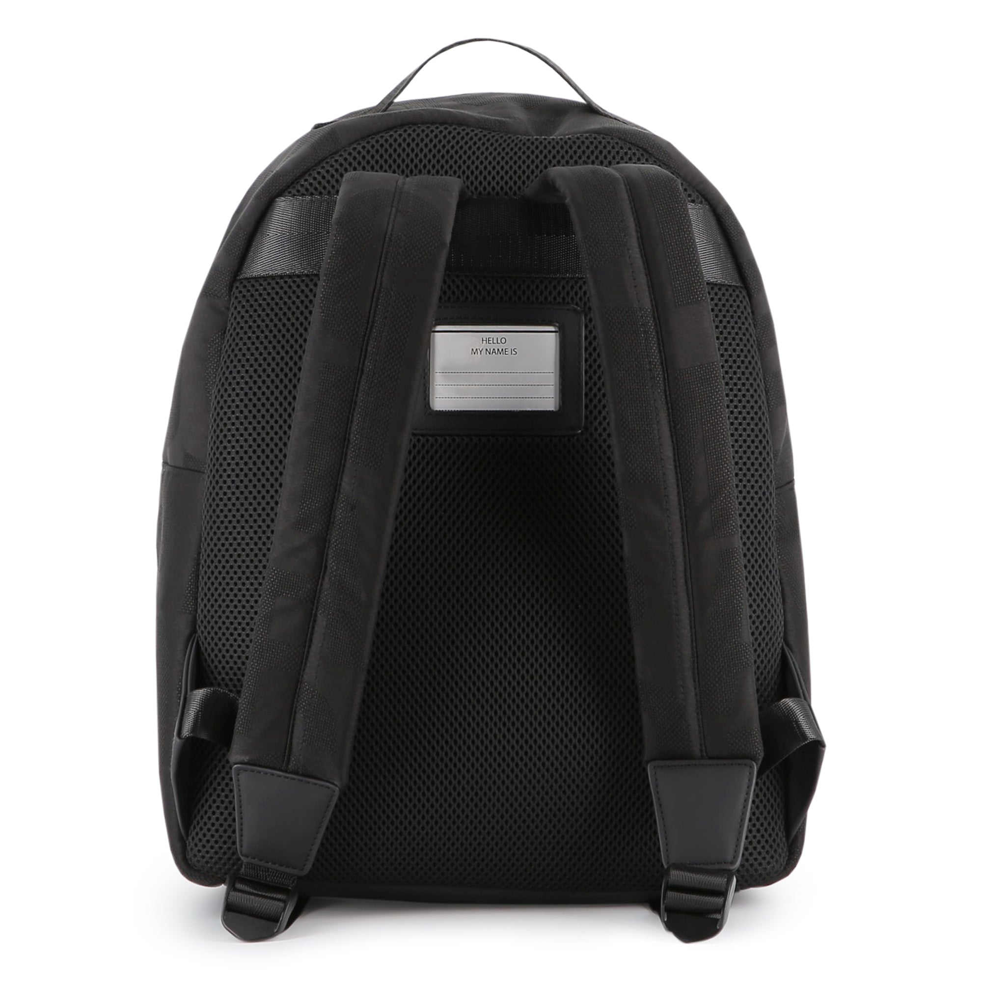 MARC JACOBS BOX LOGO PRINT BOOKBAG