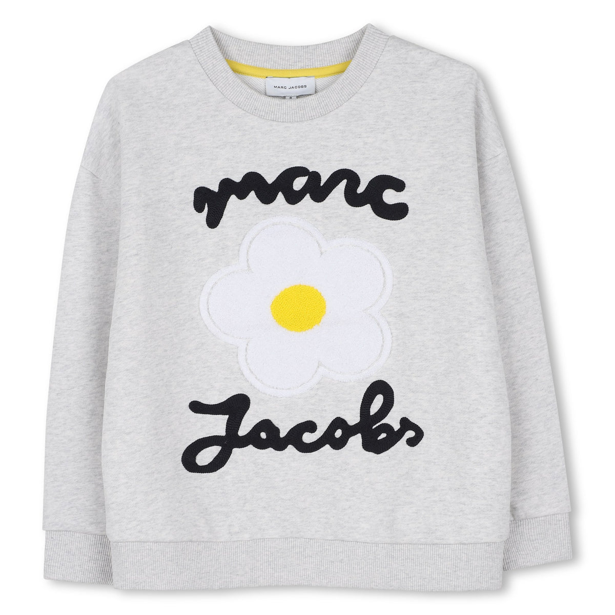 MARC JACOBS FLOWER LOGO GRAPHIC SWEATSHIRT