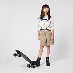 MARC JACOBS FLOWER LOGO GRAPHIC SWEATSHIRT