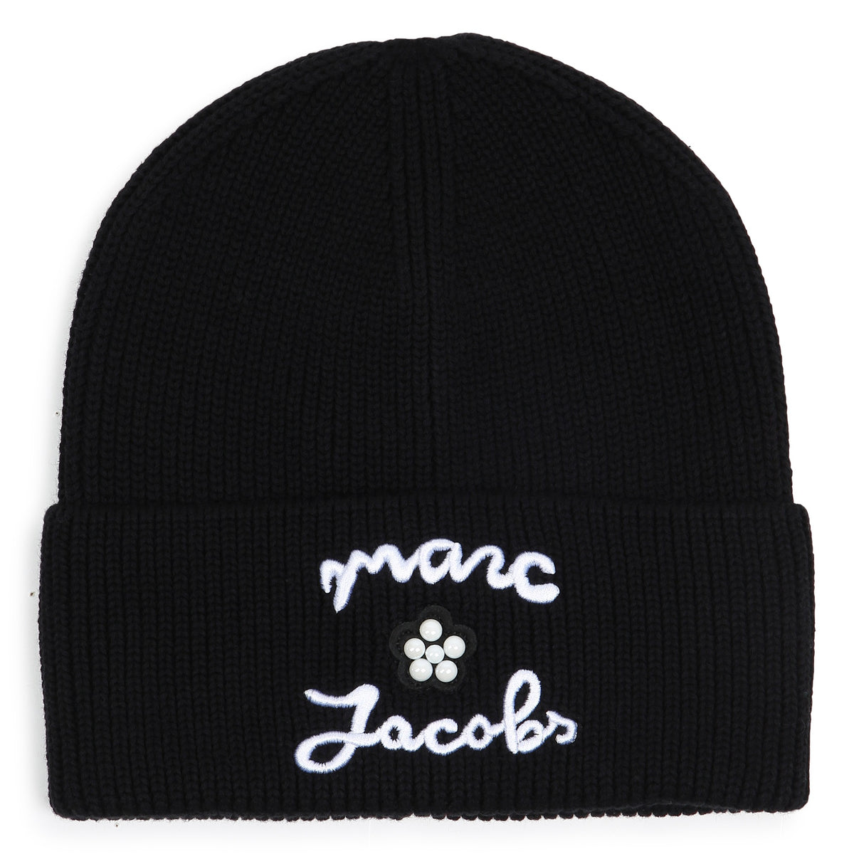 MARC JACOBS LOGO AND FLOWER PULL ON HAT
