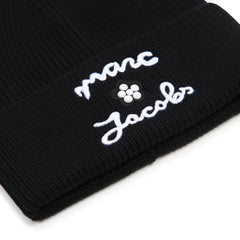 MARC JACOBS LOGO AND FLOWER PULL ON HAT