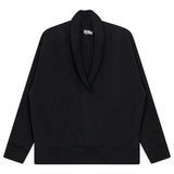 FYI TOP WITH SHAWL COLLAR
