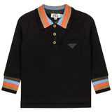 FYI STRIPED MULTICOLOR TRIM POLO