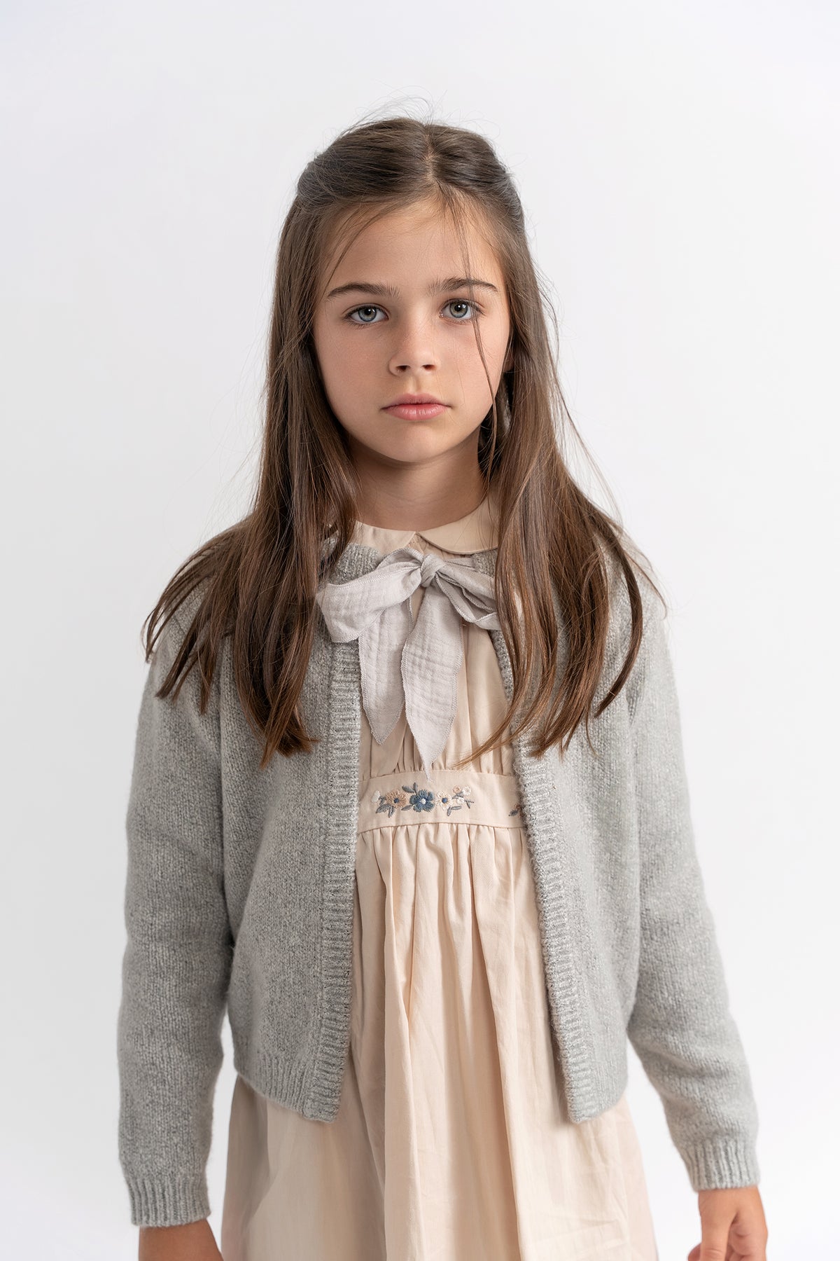 THE UMBRELLA ACADEMY MIX KNIT BOW TIE CARDIGAN