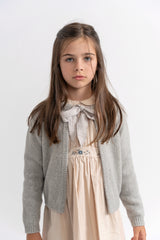 THE UMBRELLA ACADEMY MIX KNIT BOW TIE CARDIGAN