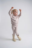 SPACE GREY 2PC ROPE EMBROIDERED SET