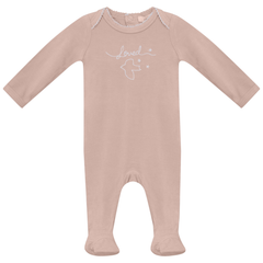 FRAGILE LOVED GRAPHIC FOOTIE