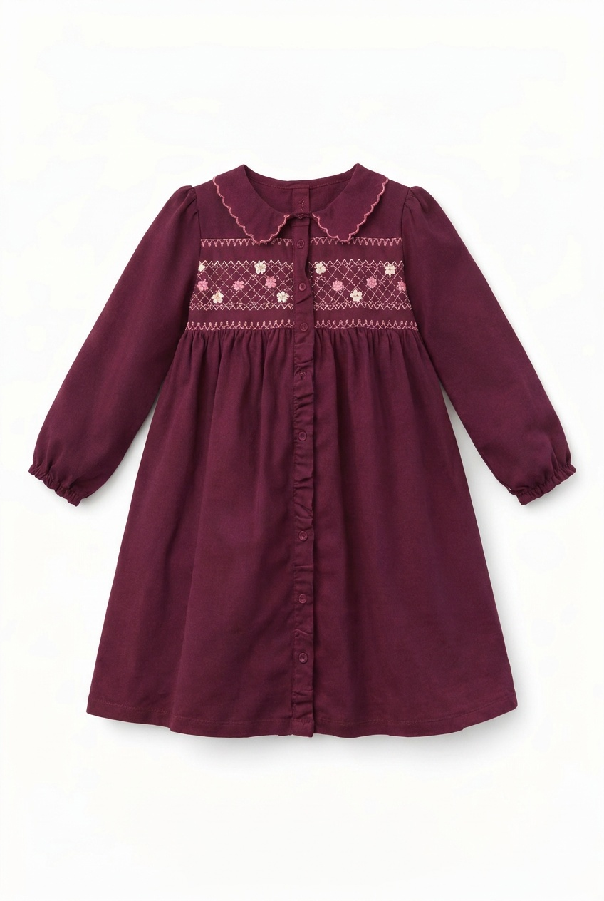 CLO EMBROIDERED DRESS
