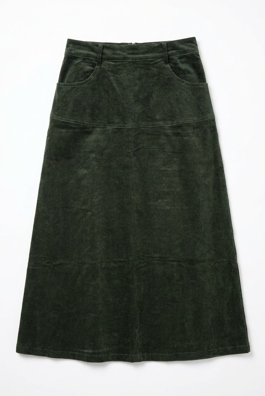 LEGEND CORDUROY FLARE SKIRT
