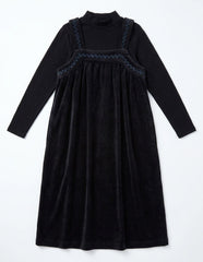 SEAL LEAVES STITCH SHELL WITH JUMPER MAXI
