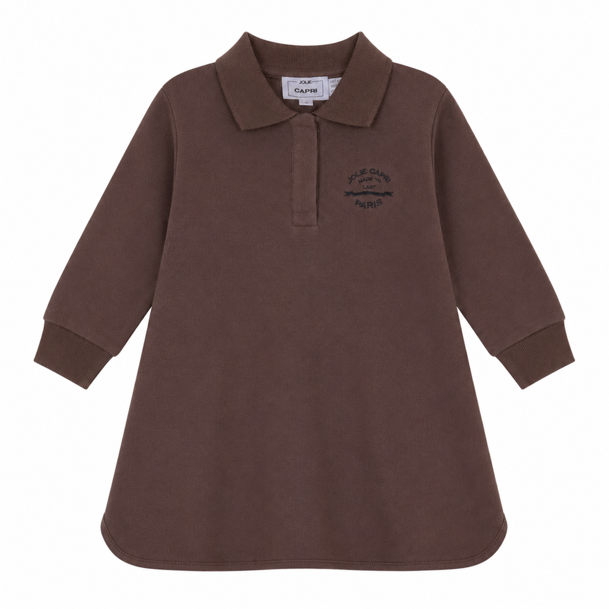 JOLIE CAPRI FRENCH FLEECE DRESS