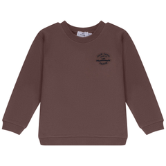 JOLIE CAPRI 2PC FRENCH FLEECE SWEATSHIRT WITH SKIRT SET