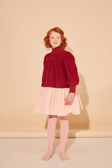 THE MIDDLE DAUGHTER COLORBLOCK CORDUROY DRESS