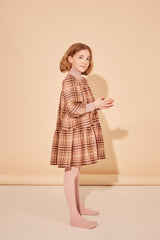 THE MIDDLE DAUGHTER CHECK DRESS