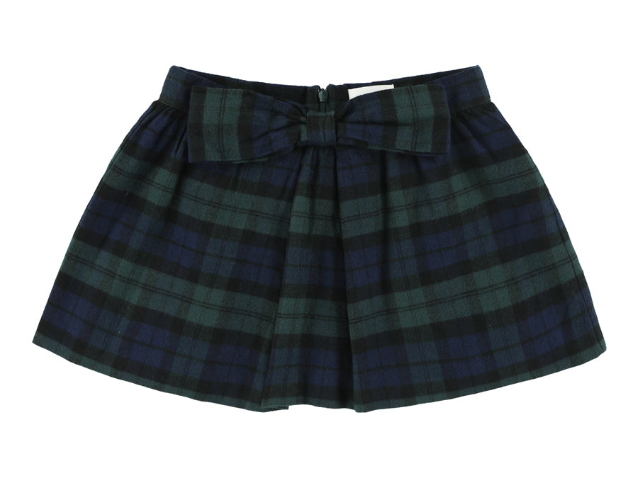 MORLEY YAMI PLAID BOW SKIRT