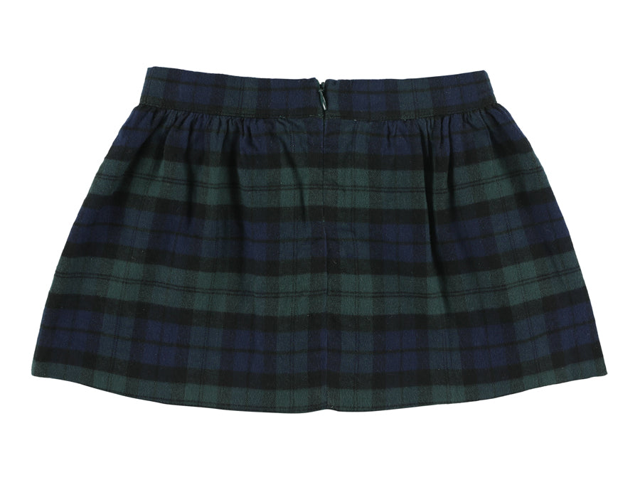 MORLEY YAMI PLAID BOW SKIRT
