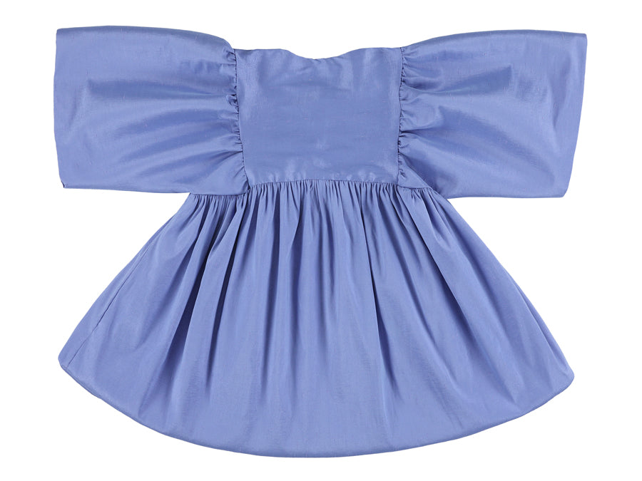 MORLEY YDOL FLOWY SLEEVE 4 BUTTON HIGHWAISTED DRESS