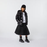 KARL LAGERFELD MESH TUT SEQUIN SKIRT