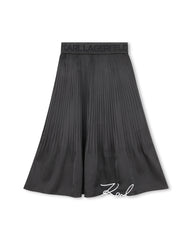 KARL LAGERFELD OMBRE PLEATED SKIRT