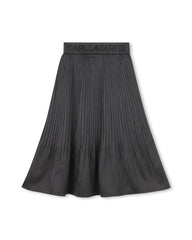 KARL LAGERFELD OMBRE PLEATED SKIRT