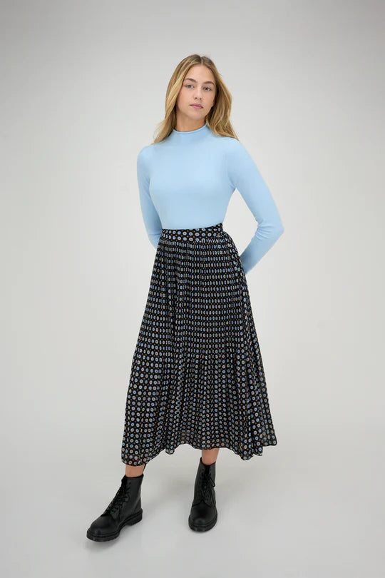 ZAIKAMOYA PIPPA GEOMETRIC SKIRT