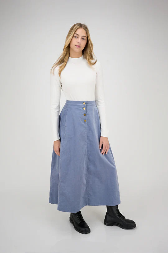 ZAIKAMOYA SELENA CORDUROY SKIRT