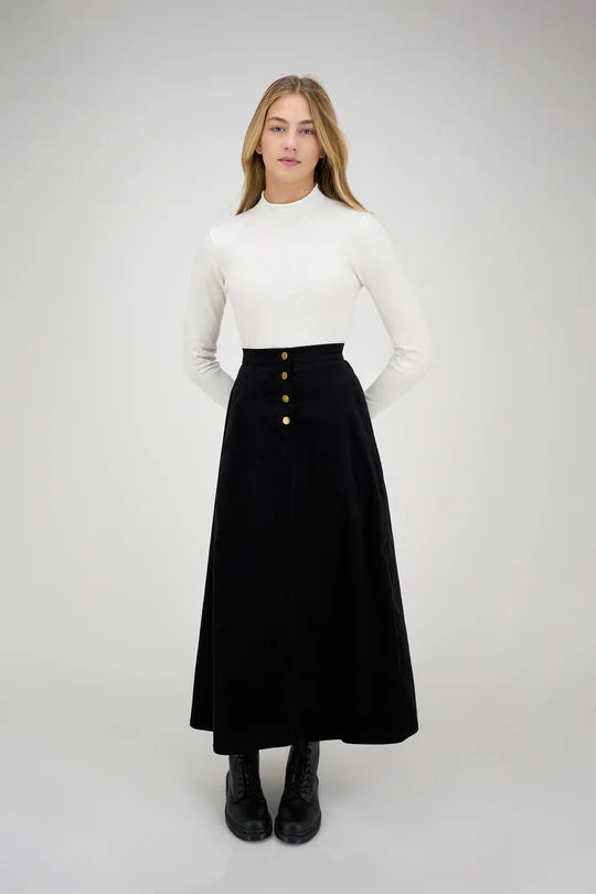 ZAIKAMOYA SELENA CORDUROY SKIRT