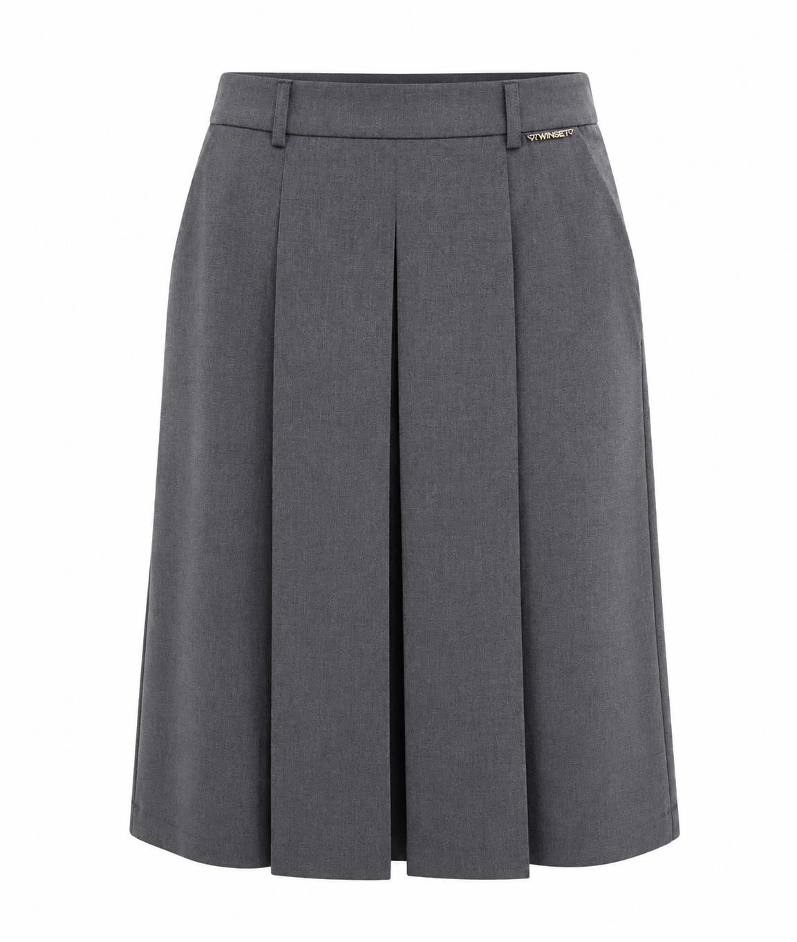 TWINSET FRONT PLEAT SKIRT