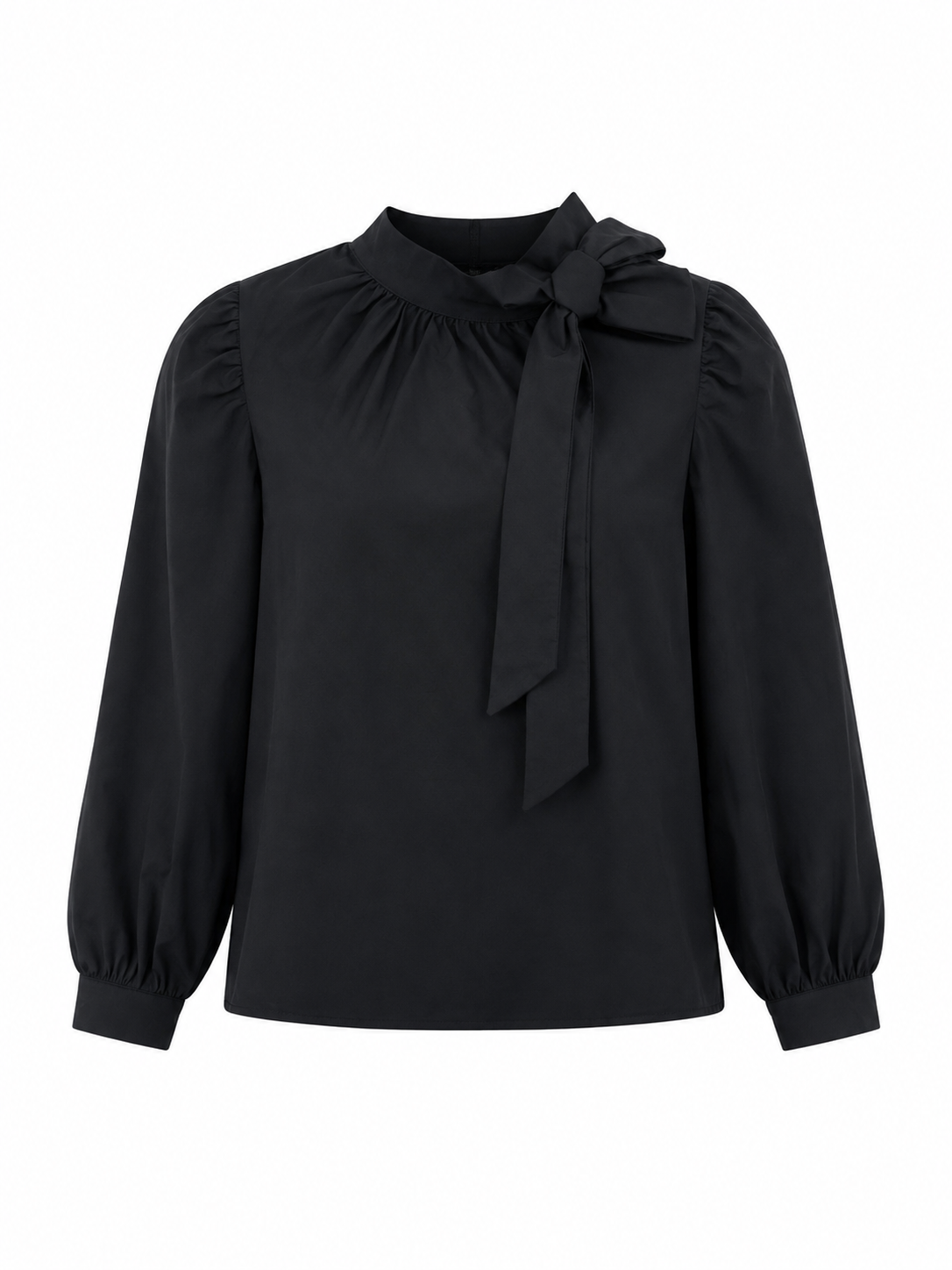 VENERA ARAPU  RUFFLED TAFFETA BLOUSE