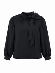 VENERA ARAPU 2PC RUFFLED TAFFETA BLOUSE WITH SKIRT