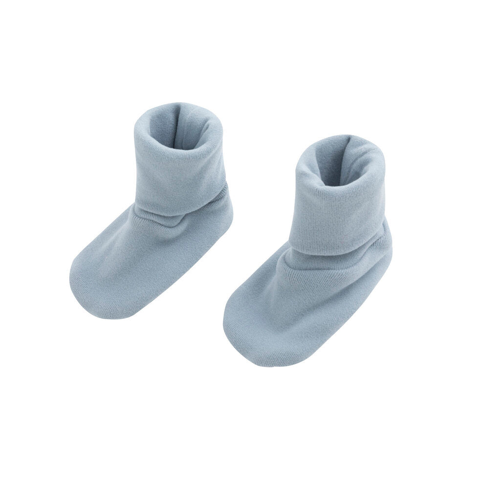 OUBON 4PC FLEECE WRAP TOP, BOTTOM, BONNET WITH BOOTIES SET