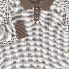BACE COLLECTION BUBBLE KNIT SWEATER