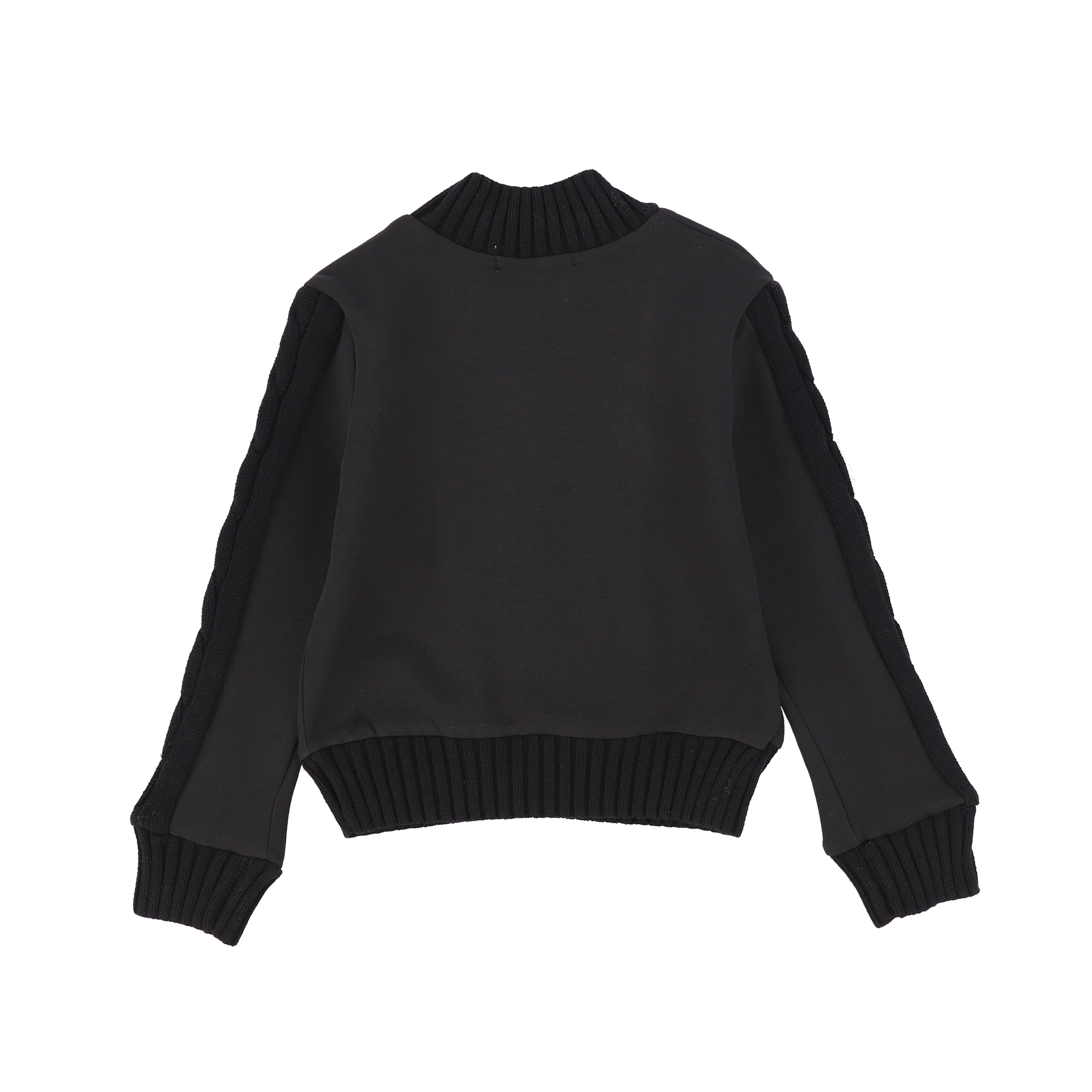 BACE COLLECTION CABLE KNIT SCUBA TOP